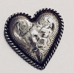 Vintage Authentic VOGT Sterling Pendant/Pin